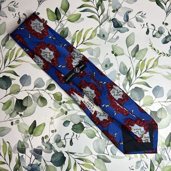 Grateful Dead Jerry Garcia’s Spanish Lady Collector's Edition Silk Tie - Picture 7 of 7